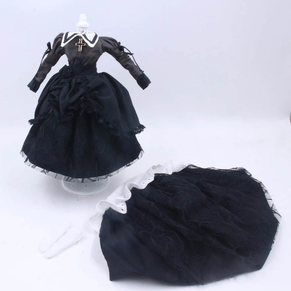 Костюм куклы DBS Blythe, комплект ужасов в западном стиле, подходит для нормального шарнирного тела 1/6 30 см
Костюм куклы DBS Blythe, комплект ужасов в западном стиле, подходит для нормального шарнирного тела 1/6 30 см