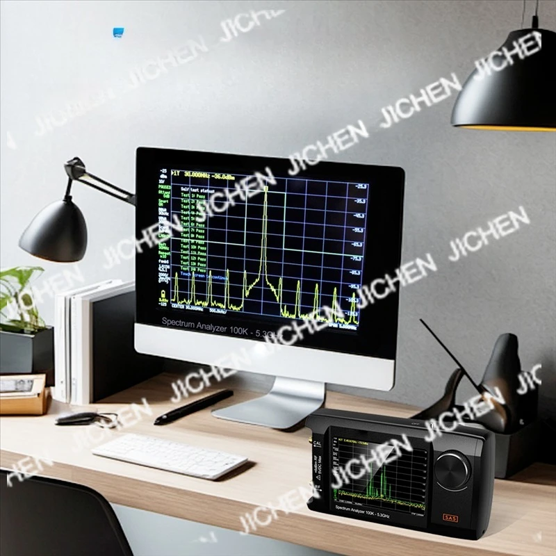 Classy-Newest 4Inch IPS LCD SA5 Spectrum Analyzer Spectrum Anslyzer 100K-5.3Ghz Signal Generator Built-In 5000Mah Battery
Classy-Newest 4Inch IPS LCD SA5 Spectrum Analyzer Spectrum Anslyzer 100K-5.3Ghz Signal Generator Built-In 5000Mah Battery