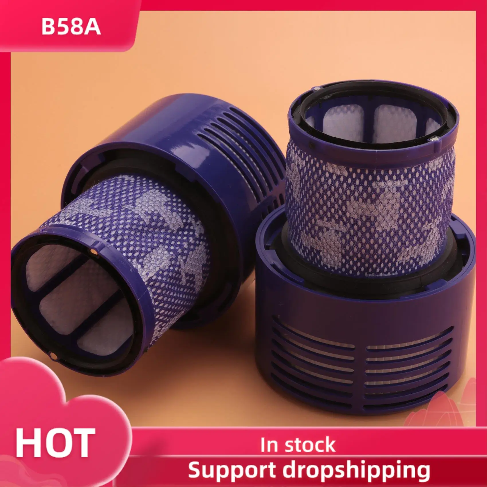 B58A Washable Filter Unit For Dyson V10 SV12 Cyclone Animal Absolute Total Clean Vacuum Cleaner (Pack Of 2)
B58A Washable Filter Unit For Dyson V10 SV12 Cyclone Animal Absolute Total Clean Vacuum Cleaner (Pack Of 2)