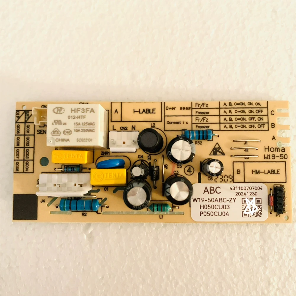 W19-50ABC New Motherboard PCB Board For Refrigerator
W19-50ABC New Motherboard PCB Board For Refrigerator