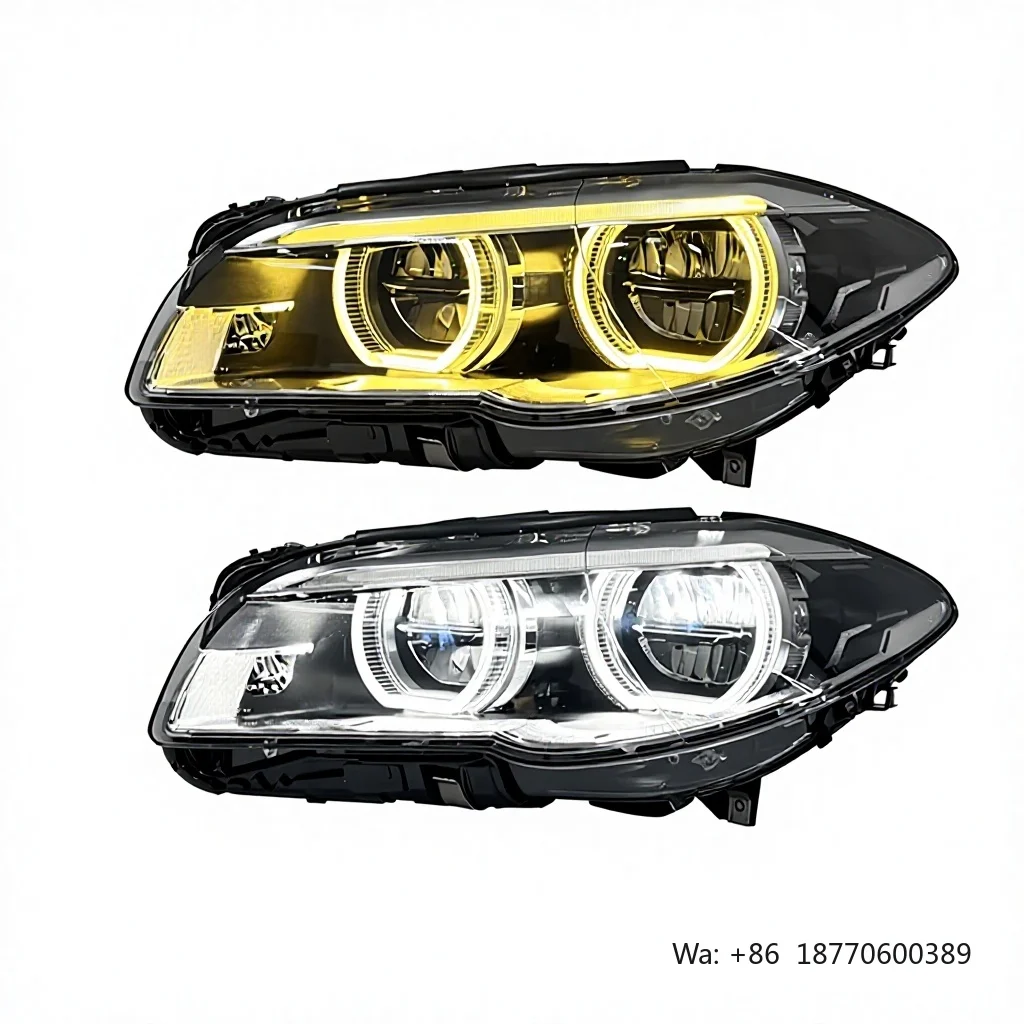 For 5 Series Headlight Assembly 11-17 Model F10/F18 12V 55W LED Daytime Running Angel Eyes Modification
For 5 Series Headlight Assembly 11-17 Model F10/F18 12V 55W LED Daytime Running Angel Eyes Modification