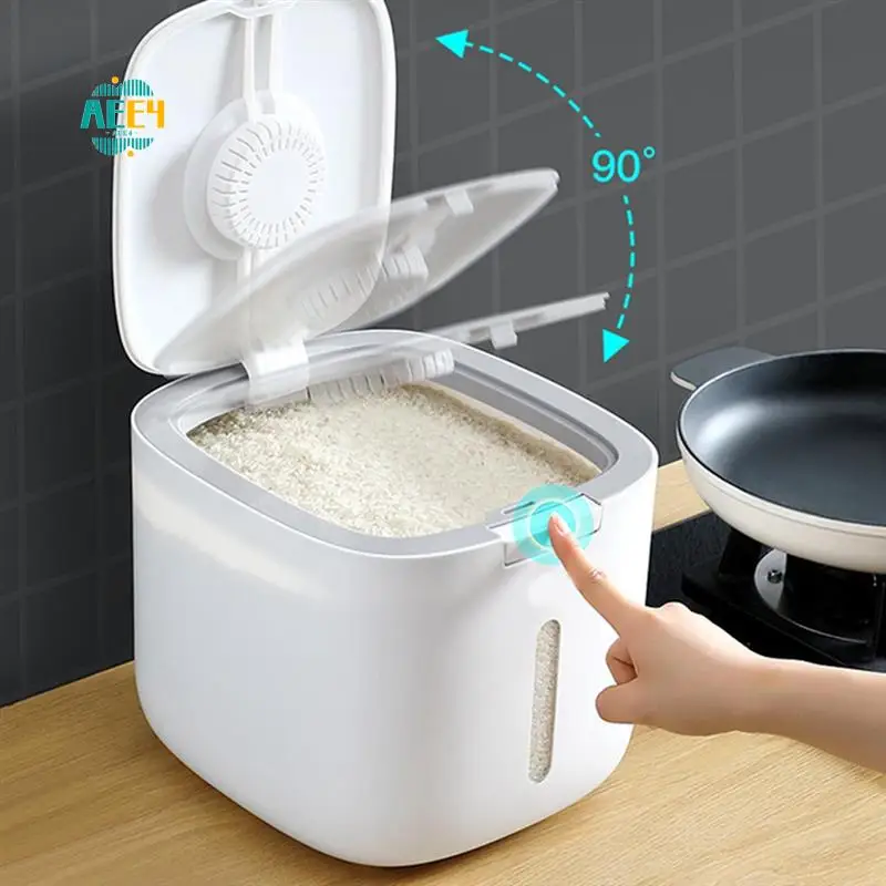 AEE4-Ecoco 5Kg Kitchen Nano Bucket Insect-Proof Moisture-Proof Rice Cylinder Food Storage Sealed Grain Household Box Durable
AEE4-Ecoco 5Kg Kitchen Nano Bucket Insect-Proof Moisture-Proof Rice Cylinder Food Storage Sealed Grain Household Box Durable