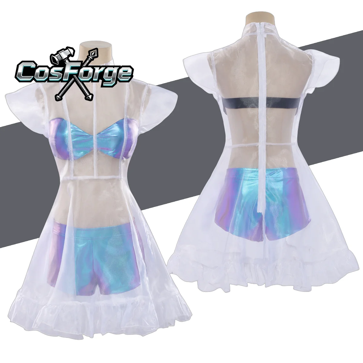 AI Robot Space Astronaut Cosplay - Futuristic Alien Dress Stage Performance Halloween Party
AI Robot Space Astronaut Cosplay - Futuristic Alien Dress Stage Performance Halloween Party