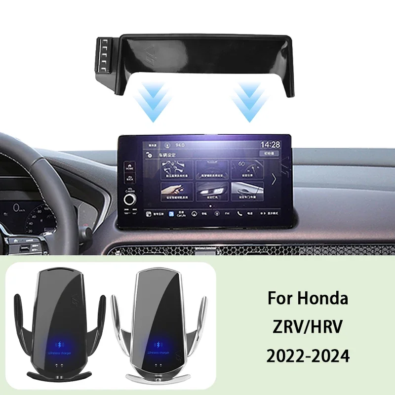 Car Phone Holder Screen Panel Fixed Base For Honda ZRV HRV 2022 2023 2024 Car Mobile Phone Wireless Charging Mount Accessories
Car Phone Holder Screen Panel Fixed Base For Honda ZRV HRV 2022 2023 2024 Car Mobile Phone Wireless Charging Mount Accessories