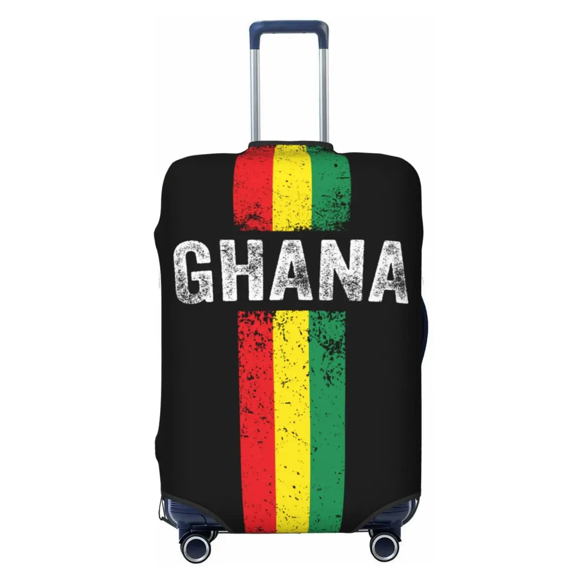 Custom Ghana Flag Luggage Cover Funny Ghanaian Pride Patriotic Suitcase Protector Covers Suit For 18-32 inch
Custom Ghana Flag Luggage Cover Funny Ghanaian Pride Patriotic Suitcase Protector Covers Suit For 18-32 inch