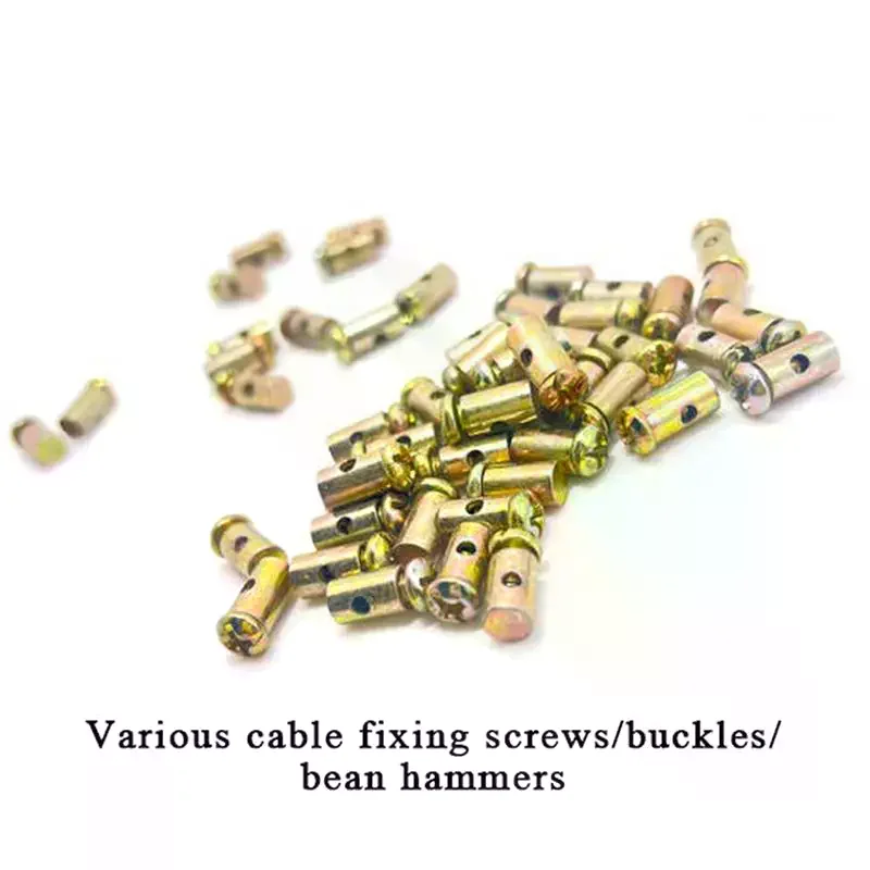 10pcs Throttle Cable Nipple Screw Metal Stopper For Motorcycle Brake Clutch Choke Cable Repair Kart Bike Mower Parts
10pcs Throttle Cable Nipple Screw Metal Stopper For Motorcycle Brake Clutch Choke Cable Repair Kart Bike Mower Parts