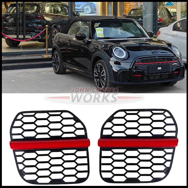 Racing Style New ABS Material Decorations Bumper Duct Fins Side Mesh For BMW Mini Cooper 2LCI JCW F55 F56 F57
Racing Style New ABS Material Decorations Bumper Duct Fins Side Mesh For BMW Mini Cooper 2LCI JCW F55 F56 F57