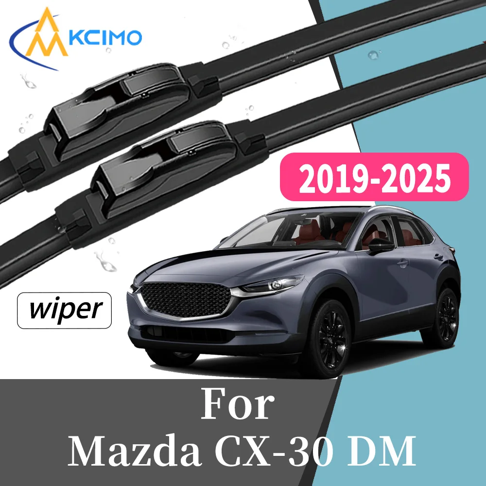 All-Weather Wear-Resistant Front Windscreen Wiper Blades For Mazda CX-30 DM 2019-2025 High Quality Windshield kit 2Pcs
All-Weather Wear-Resistant Front Windscreen Wiper Blades For Mazda CX-30 DM 2019-2025 High Quality Windshield kit 2Pcs