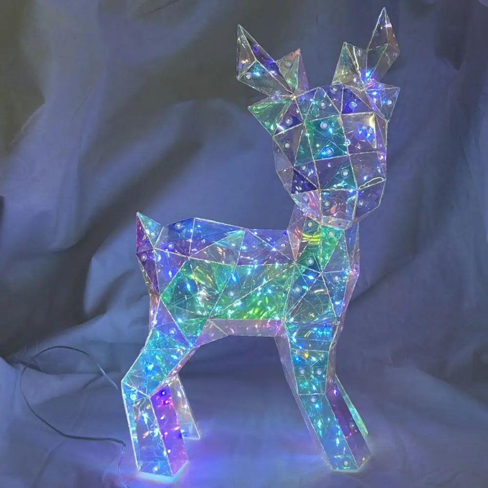 Christmas Light Deer Ornament Lawn Deer Decoration Christmas Glowing Deer Night Light Usb Rechargeable 3d for Valentine's
Christmas Light Deer Ornament Lawn Deer Decoration Christmas Glowing Deer Night Light Usb Rechargeable 3d for Valentine's