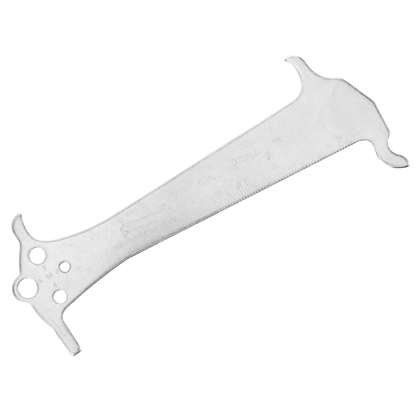 Professional Chain Ruler for Bikes Measures 0.5 Percent and 1 Percent Elongation Lightweight Portable Cycling
Professional Chain Ruler for Bikes Measures 0.5 Percent and 1 Percent Elongation Lightweight Portable Cycling