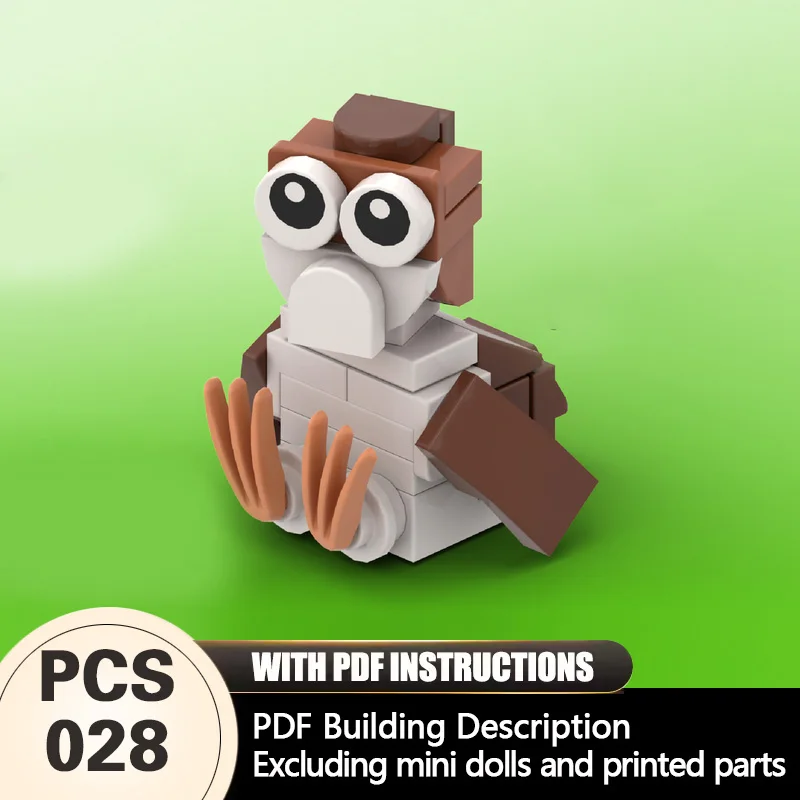 Creators Animal Series Model MOC Building Bricks Funny Porg Modular Technology Gifts Holiday Assemble Children Toys Suit
Creators Animal Series Model MOC Building Bricks Funny Porg Modular Technology Gifts Holiday Assemble Children Toys Suit