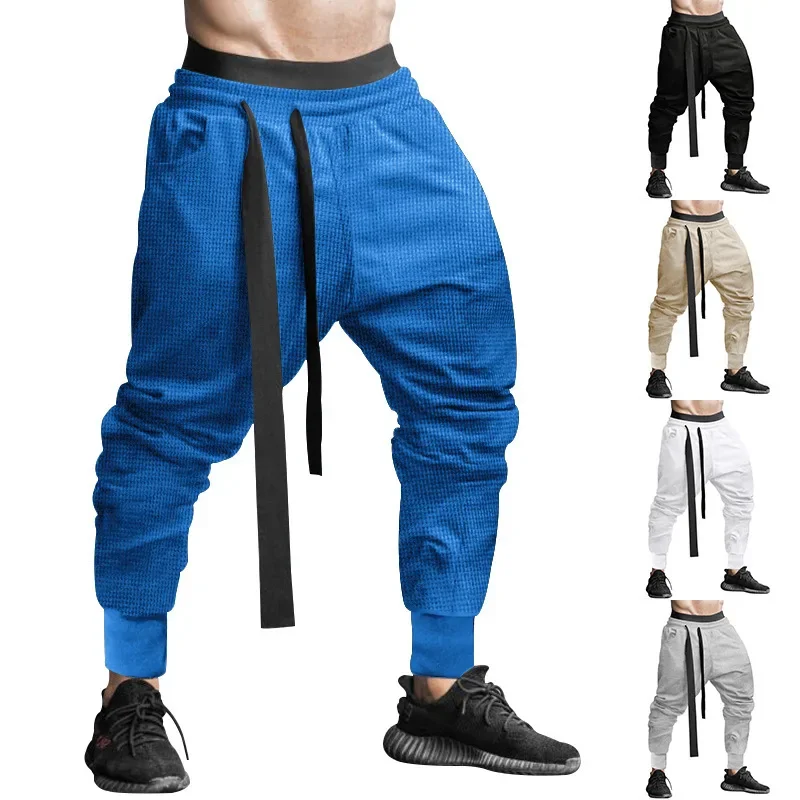 New Waffle Pants Men's Hip Hop Solid Color Trousers Trend Male Streetwear Fashion Casual Loose Sweatpant for Men Young Teen
New Waffle Pants Men's Hip Hop Solid Color Trousers Trend Male Streetwear Fashion Casual Loose Sweatpant for Men Young Teen