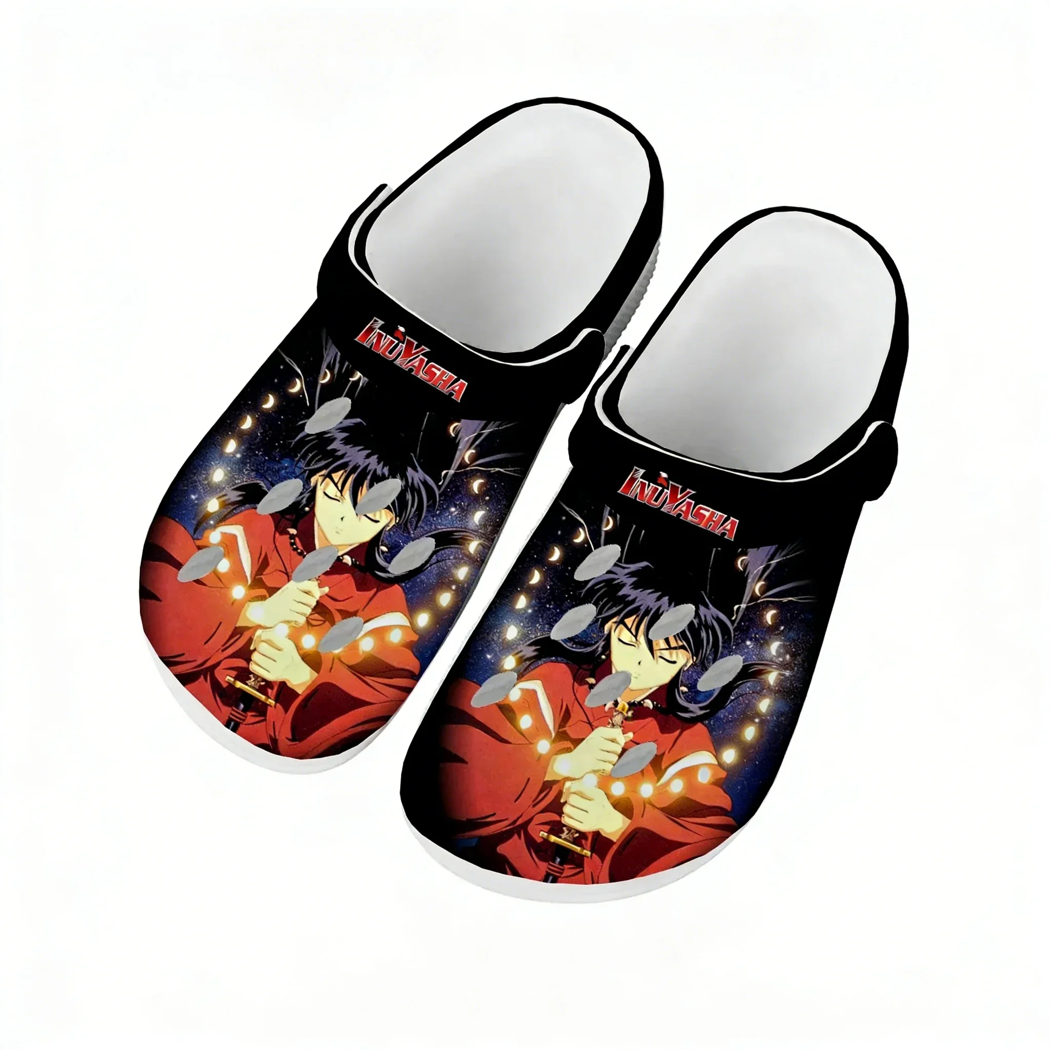 Водные сандалии InuYasha для мужчин и женщин: удобные домашние и садовые сабо, персонализированные пляжные дышащие тапочки с отверстиями
Водные сандалии InuYasha для мужчин и женщин: удобные домашние и садовые сабо, персонализированные пляжные дышащие тапочки с отверстиями