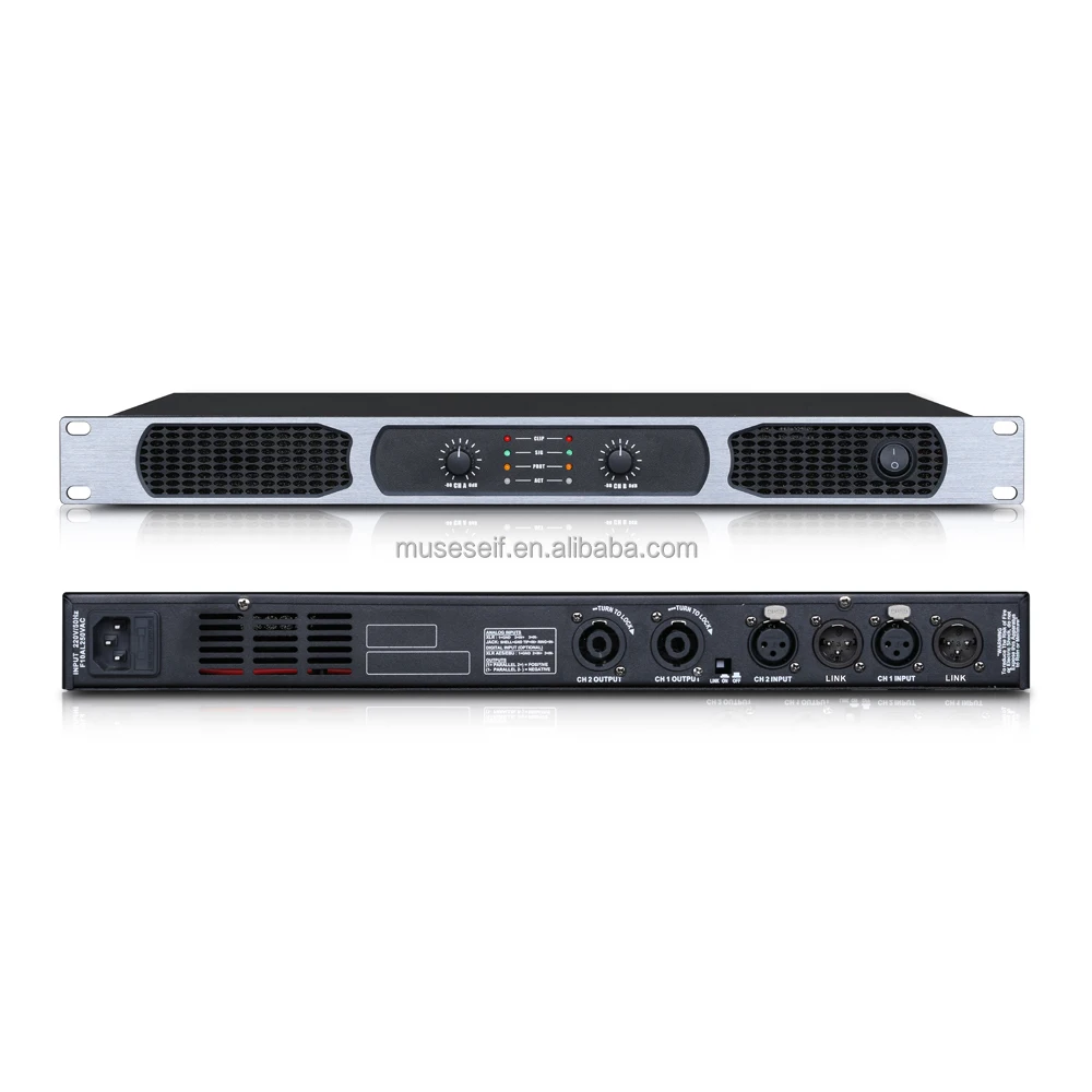 Class D Digital Power Amplifier ET2350 2 Channel Professional Power Amplifier for Stage
Class D Digital Power Amplifier ET2350 2 Channel Professional Power Amplifier for Stage