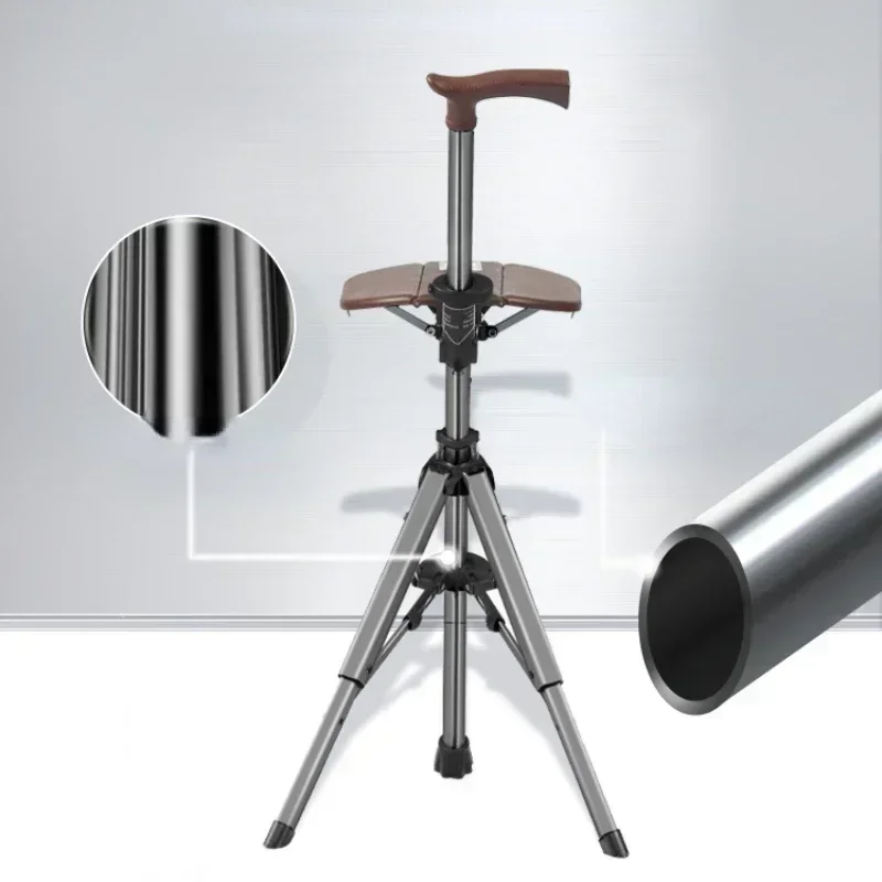 Elderly Walking Stick with Seat - Lightweight Folding Cane Stool, Multifunctional Crutches, Perfect for Outdoor Events
Elderly Walking Stick with Seat - Lightweight Folding Cane Stool, Multifunctional Crutches, Perfect for Outdoor Events