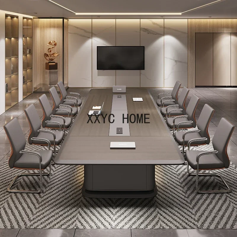 Training Table Conference Simple Modern High-End Conference Table Long Room and Chair Combination
Training Table Conference Simple Modern High-End Conference Table Long Room and Chair Combination