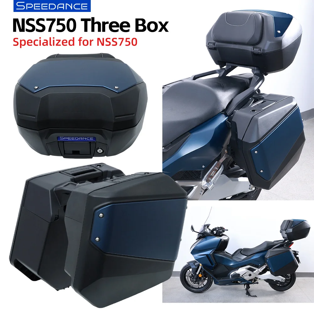 SPD Luggage Side Top Cases Tail Box wall Mount Pannier Bracket 3pcs Kit with Anti-Theft Lock for Honda NSS750 Motorcycle Suitcas
SPD Luggage Side Top Cases Tail Box wall Mount Pannier Bracket 3pcs Kit with Anti-Theft Lock for Honda NSS750 Motorcycle Suitcas