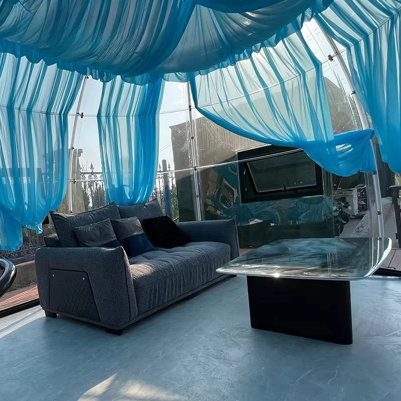 PC Modern Bubble Room Transparent Starry Sky Rooms Bubble House Party Restaurant Event Tent Dome Glamping for Resorts Villas
PC Modern Bubble Room Transparent Starry Sky Rooms Bubble House Party Restaurant Event Tent Dome Glamping for Resorts Villas