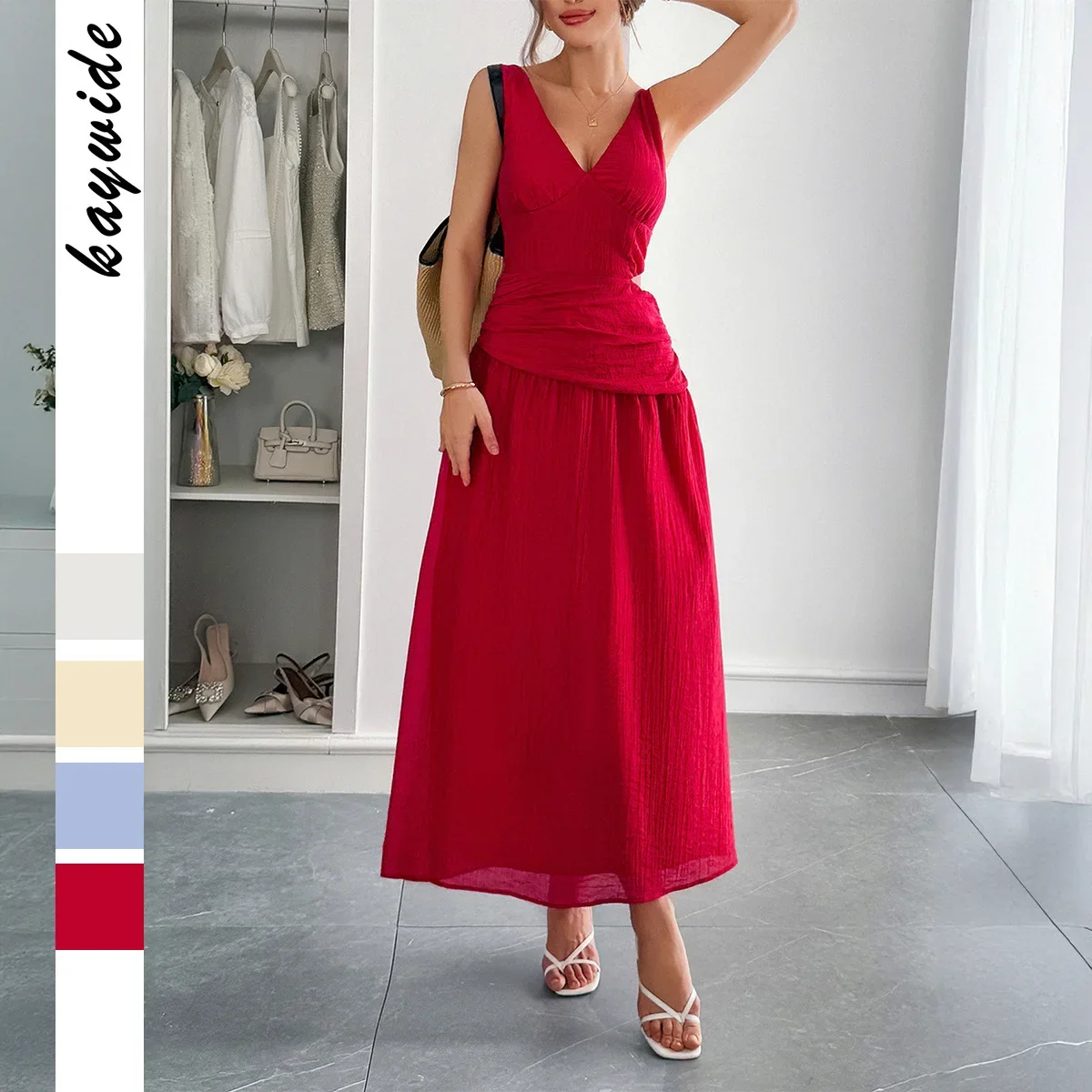 White Dress Elegant Style Deep V-waist Long Dress for Women Summer 2025 Beach Dresses Vintage m
White Dress Elegant Style Deep V-waist Long Dress for Women Summer 2025 Beach Dresses Vintage m