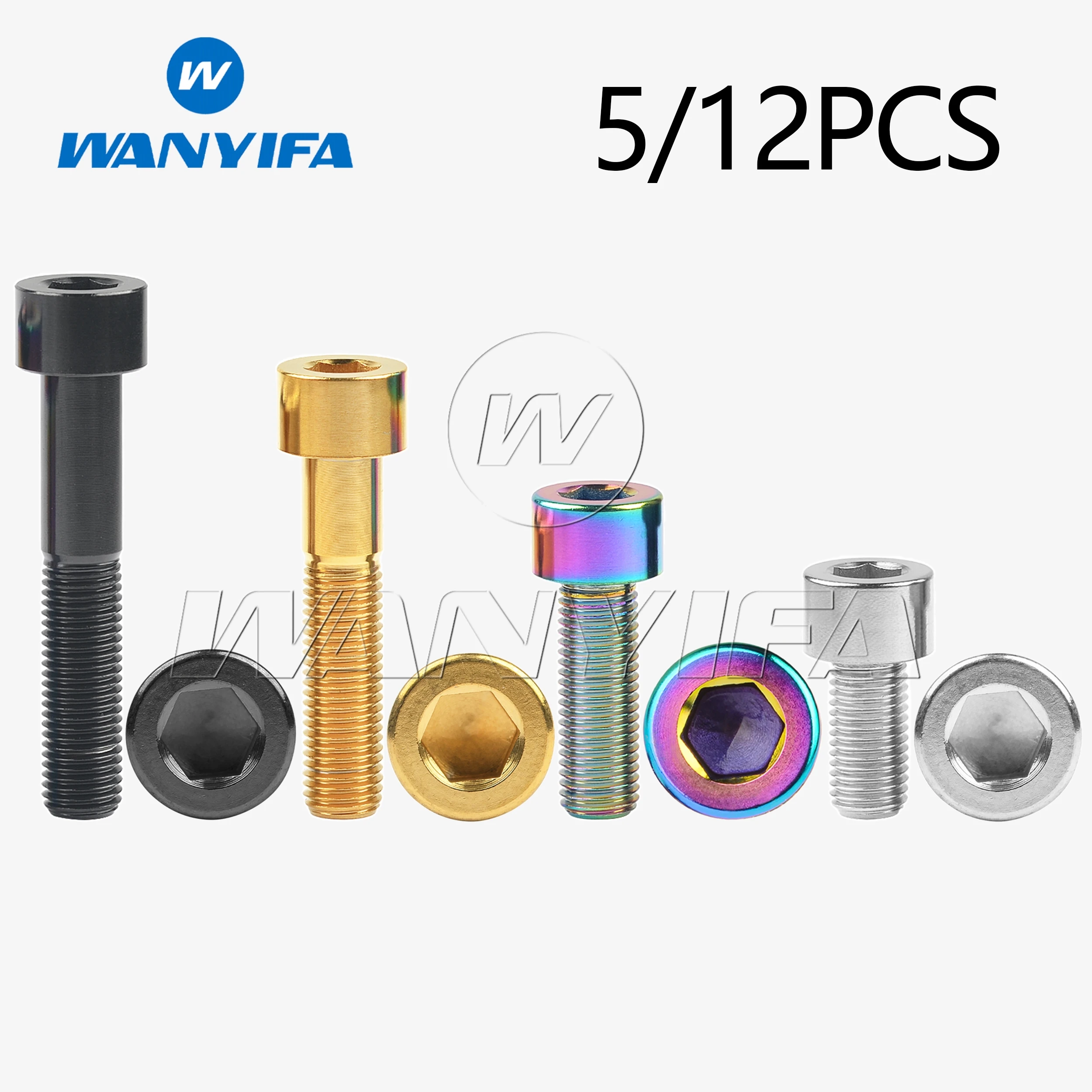 Титановые болты Wanyifa TI DIN912 M10x20/25/30/35/40/45/50/55/60 мм, цилиндрические винты с шестигранной головкой для мотоцикла, автомобиля, велосипеда, 5/12 шт.
Титановые болты Wanyifa TI DIN912 M10x20/25/30/35/40/45/50/55/60 мм, цилиндрические винты с шестигранной головкой для мотоцикла, автомобиля, велосипеда, 5/12 шт.
