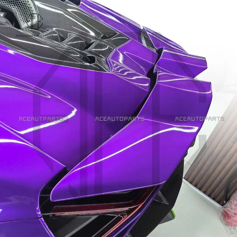 Real Carbon Fiber Spoiler For Lamborghini Revuelto Tail Fins Automotive Tail Wing Upgrade Body Kit OEM Style Auto Parts
Real Carbon Fiber Spoiler For Lamborghini Revuelto Tail Fins Automotive Tail Wing Upgrade Body Kit OEM Style Auto Parts