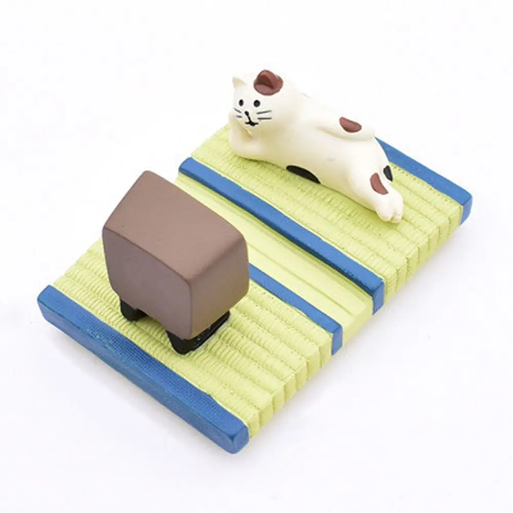 Cartoon Decorative Resin Watching TV Lazy Cat Craft Decor Mobile Phone Bracket Desktop Stand Cat Phone Holder Phone Supports
Cartoon Decorative Resin Watching TV Lazy Cat Craft Decor Mobile Phone Bracket Desktop Stand Cat Phone Holder Phone Supports