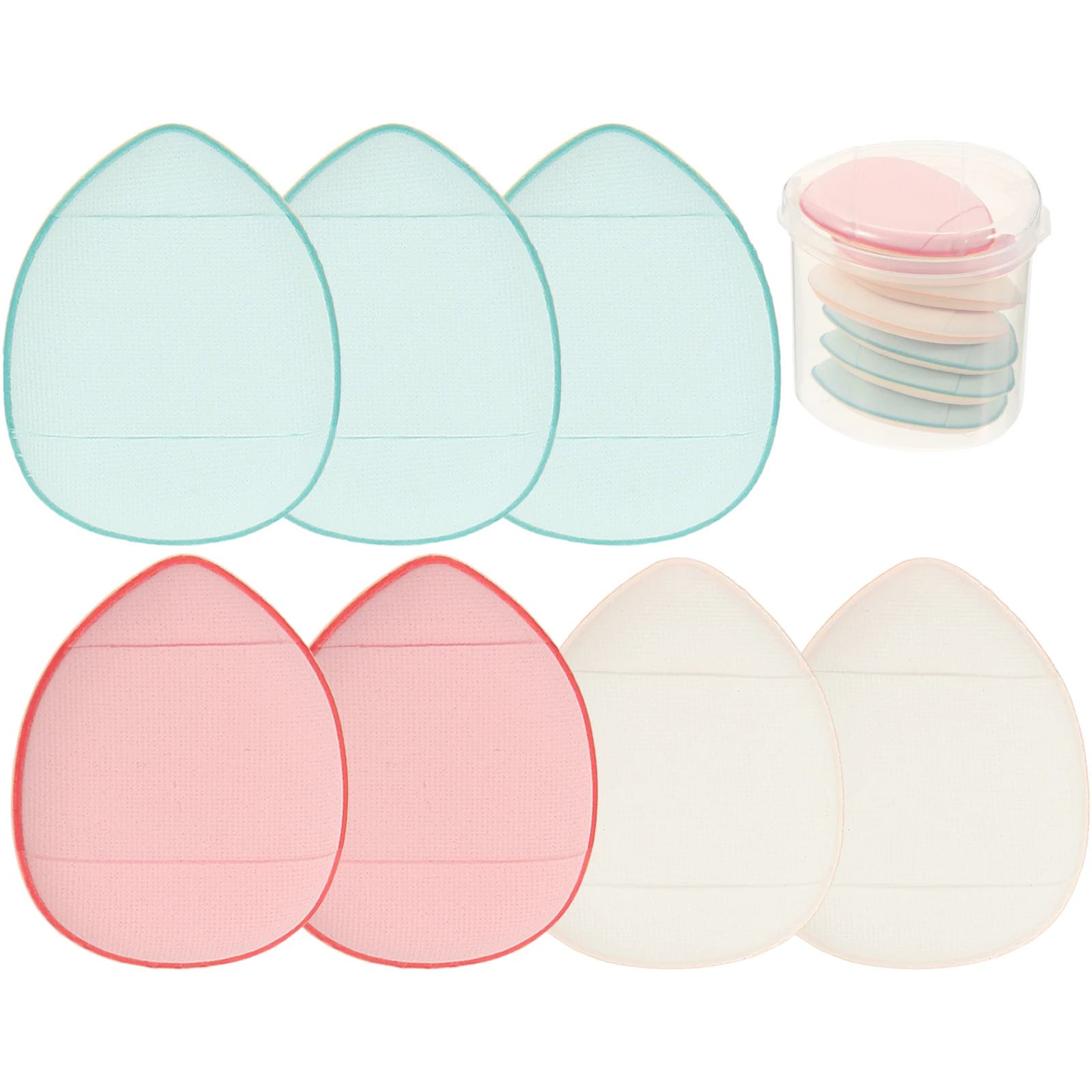 7 Pcs Finger Makeup Puff Hydrophilic Reusable Mini Powder Beauty Tool Lightweight Comfortable For Eyes Nose Wing
7 Pcs Finger Makeup Puff Hydrophilic Reusable Mini Powder Beauty Tool Lightweight Comfortable For Eyes Nose Wing
