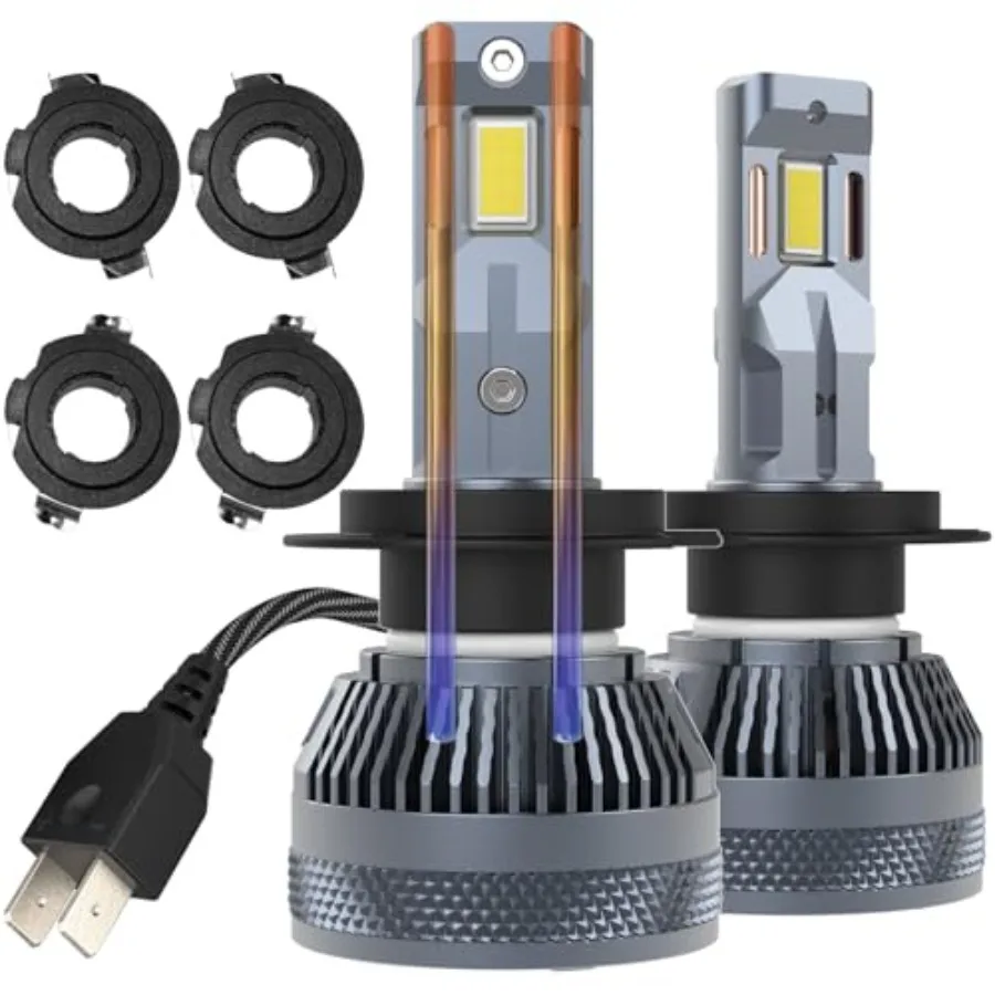 Fog Lamp LED Bulbs H7 H18 Aluminum Alloy + Copper Cool White 6500K 110W 30000Lm Super Bright with Built-in Fan Dual Copper Tube
Fog Lamp LED Bulbs H7 H18 Aluminum Alloy + Copper Cool White 6500K 110W 30000Lm Super Bright with Built-in Fan Dual Copper Tube