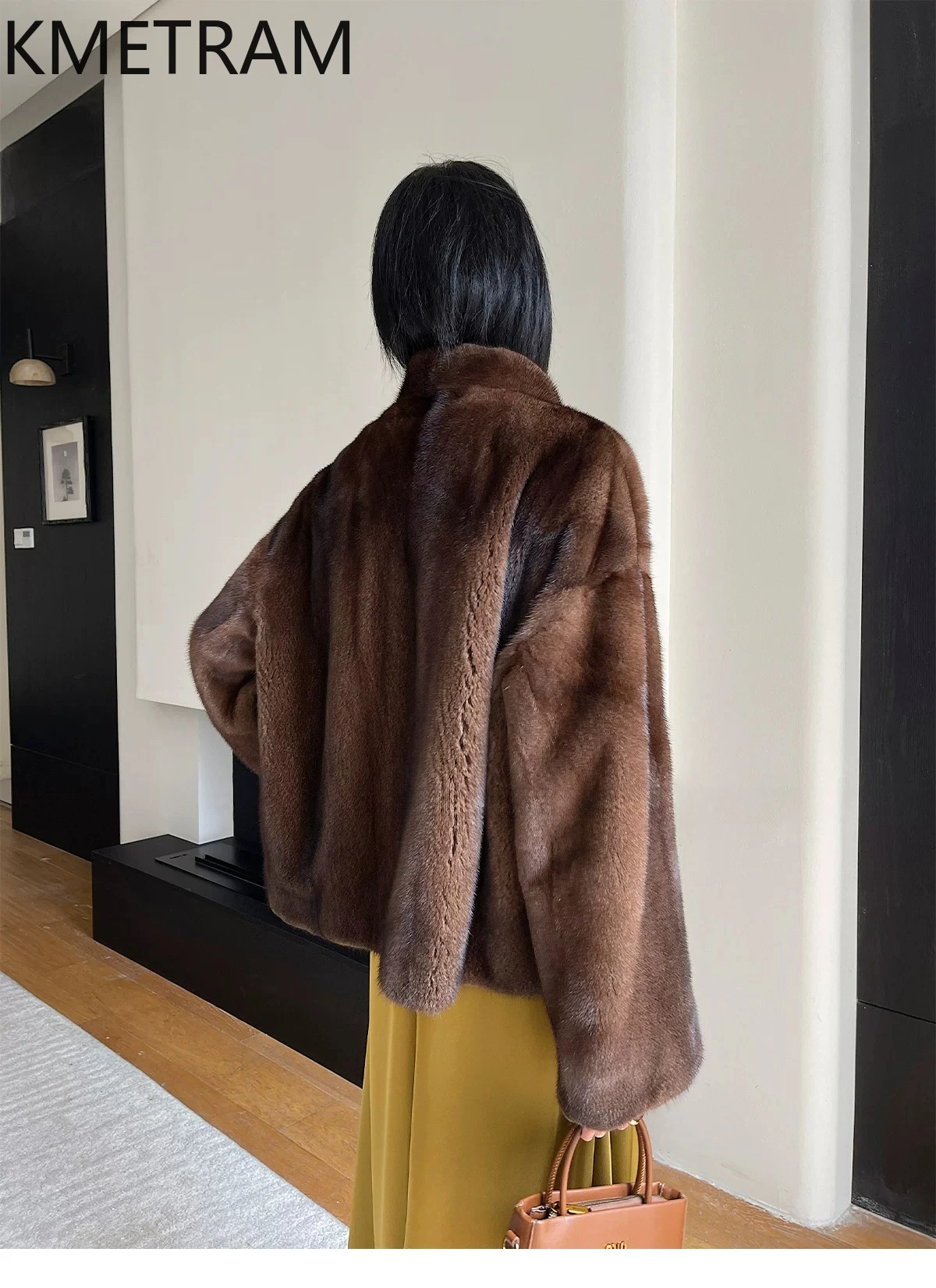 KMETRAM Natural Mink Fur Coat Woman Vintage Stand Collar Oversized Mink Jacket Real Fur Coat Winter Women Clothing 2026 пиджак
KMETRAM Natural Mink Fur Coat Woman Vintage Stand Collar Oversized Mink Jacket Real Fur Coat Winter Women Clothing 2026 пиджак
