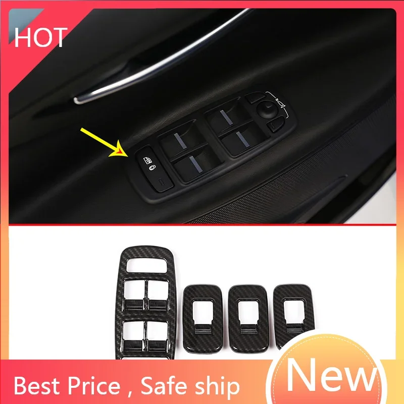 4Pcs Carbon Fiber Chrome Car Door Window Button Panel Cover Trim For Jaguar XE Accessories
4Pcs Carbon Fiber Chrome Car Door Window Button Panel Cover Trim For Jaguar XE Accessories