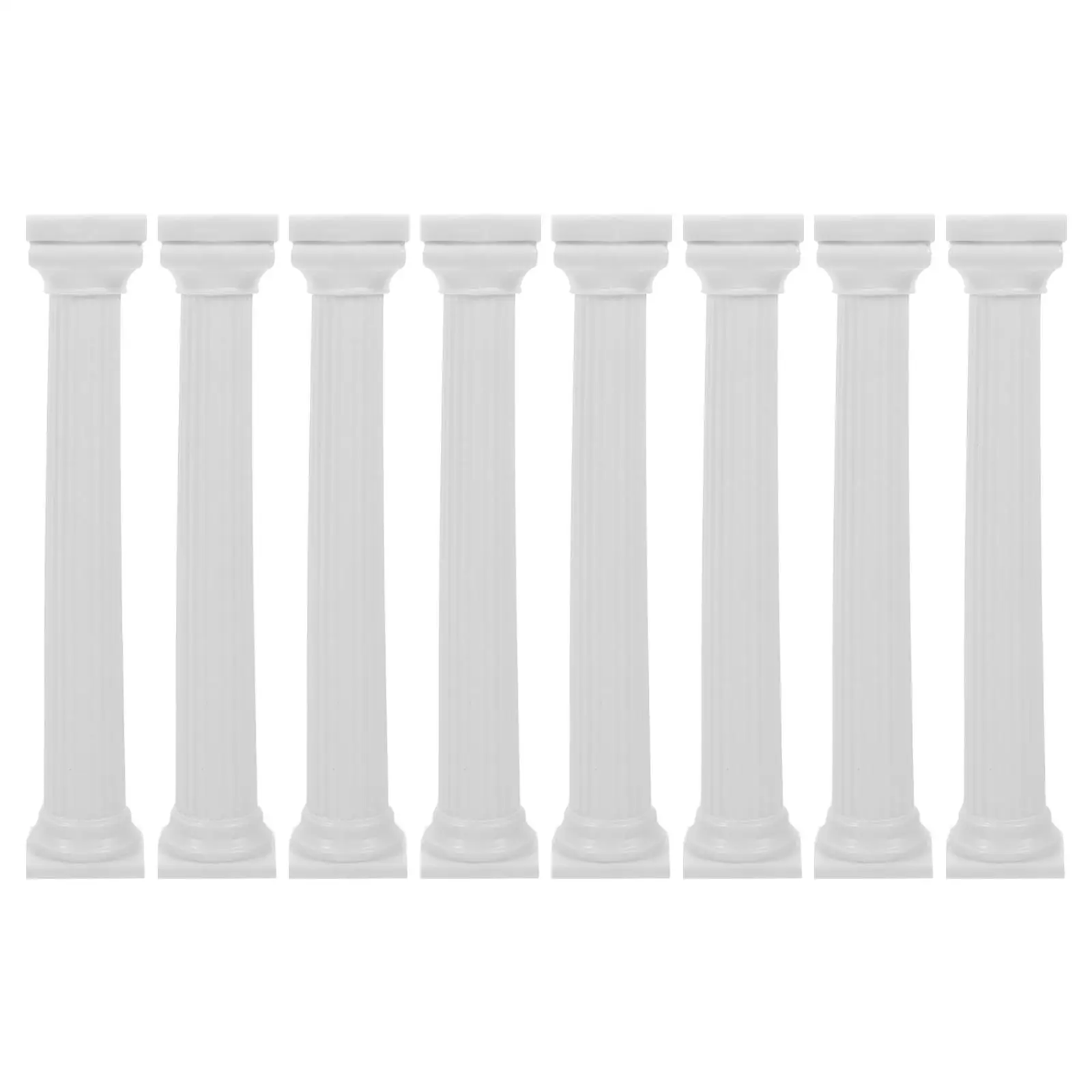 8pcs Cake Support Rods Roman Columns Plastic 12 5cm 17cm 7 5cm Wedding Cake Stand Display Separator Sturdy Non Fading
8pcs Cake Support Rods Roman Columns Plastic 12 5cm 17cm 7 5cm Wedding Cake Stand Display Separator Sturdy Non Fading