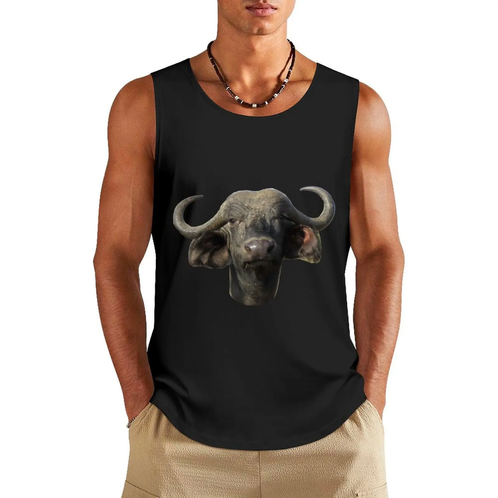 A Water Buffalo Portrait Tank Top new in tops & t-shirt Vest male Gym t-shirt man Vest for boy
A Water Buffalo Portrait Tank Top new in tops & t-shirt Vest male Gym t-shirt man Vest for boy