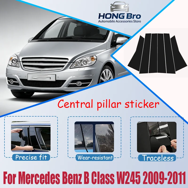 For Mercedes Benz B Class W245 2009-2011 2010 Carbon Fiber Window Door Column Deal B C Pillar Post Cover Trim Sticker
For Mercedes Benz B Class W245 2009-2011 2010 Carbon Fiber Window Door Column Deal B C Pillar Post Cover Trim Sticker