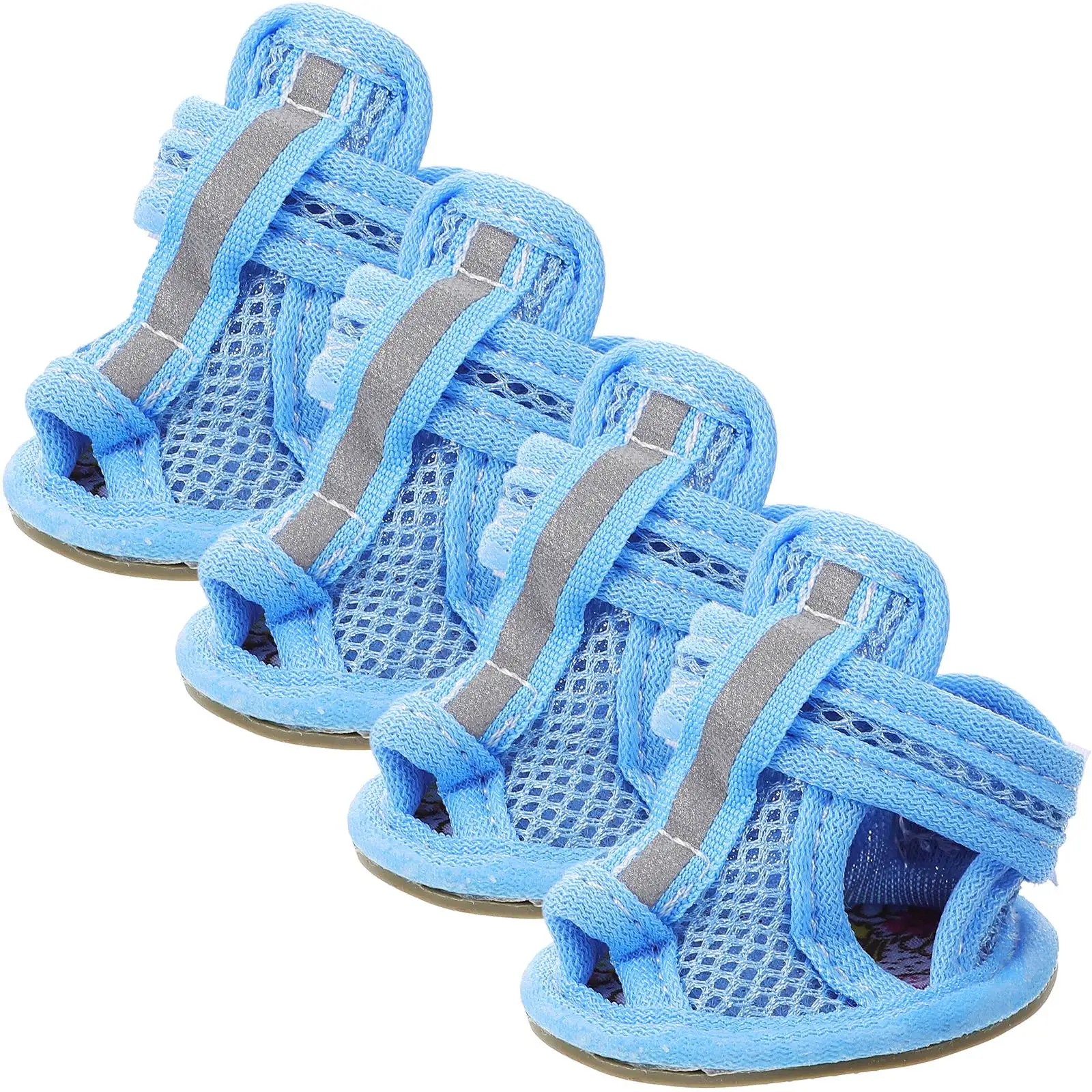 4 Pcs Pet Dog Shoes Mesh Breathable Summer Candy Boots Size 5 Choices Flexible Sole Protect Hot Pavement Deck Beach Pet Supplies
4 Pcs Pet Dog Shoes Mesh Breathable Summer Candy Boots Size 5 Choices Flexible Sole Protect Hot Pavement Deck Beach Pet Supplies
