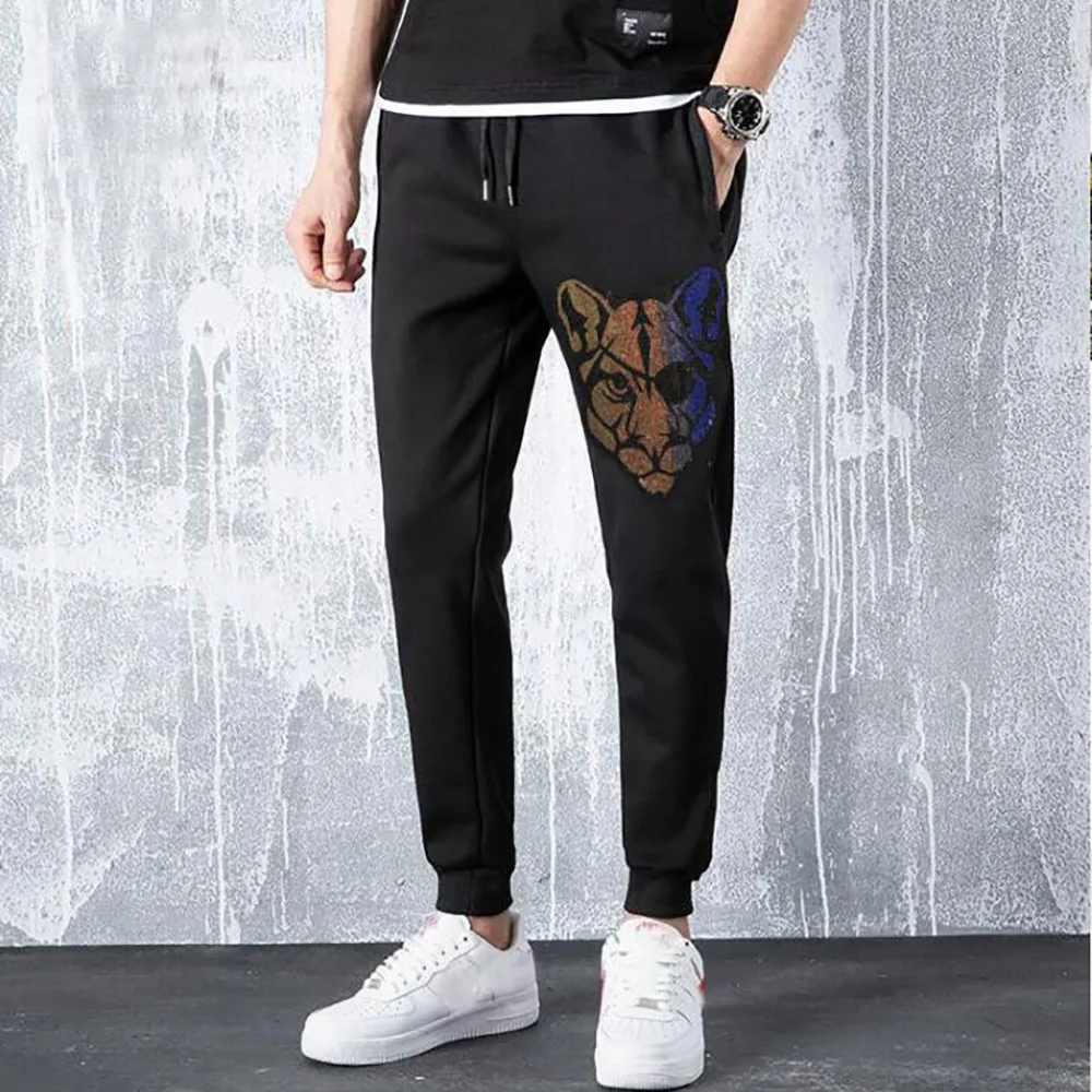 2023 NEW Winter Diamond Rhinestone Sweatpants Men Streetwear Casual Fitness Pants
2023 NEW Winter Diamond Rhinestone Sweatpants Men Streetwear Casual Fitness Pants