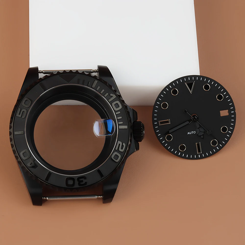 Black Case Dial Sapphire For Yacht-Master 40mm Case 28.5mm Dial Hands Watch Replacement Parts For NH35 NH36 NH34 NH38 Movement
Black Case Dial Sapphire For Yacht-Master 40mm Case 28.5mm Dial Hands Watch Replacement Parts For NH35 NH36 NH34 NH38 Movement