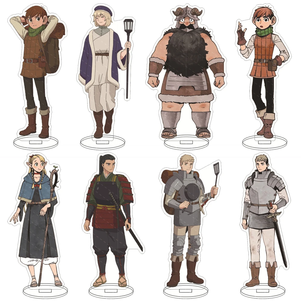 Anime Delicious in Dungeon Laios Acrylic Stand Model Marcille Donato Chilchuck Senshi Figures Cosplay Desk Decor Collection Prop
Anime Delicious in Dungeon Laios Acrylic Stand Model Marcille Donato Chilchuck Senshi Figures Cosplay Desk Decor Collection Prop