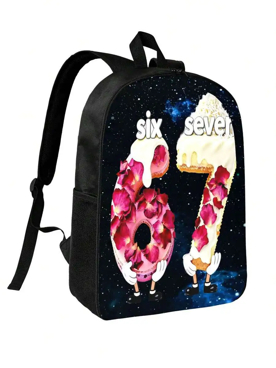67 Number Pattern Large Capacity Backpack For Daily Use And Travel
67 Number Pattern Large Capacity Backpack For Daily Use And Travel