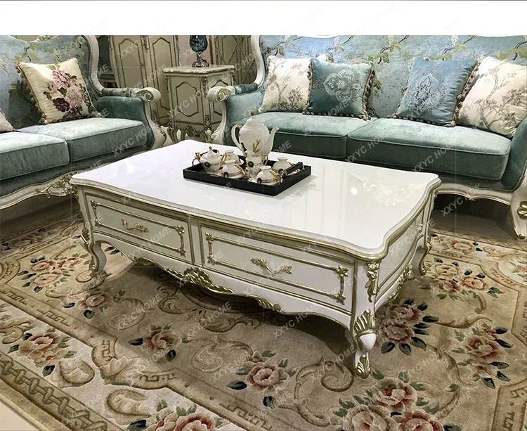 solid wood coffee table, luxury carved rectangular tea table, living room storage table
solid wood coffee table, luxury carved rectangular tea table, living room storage table