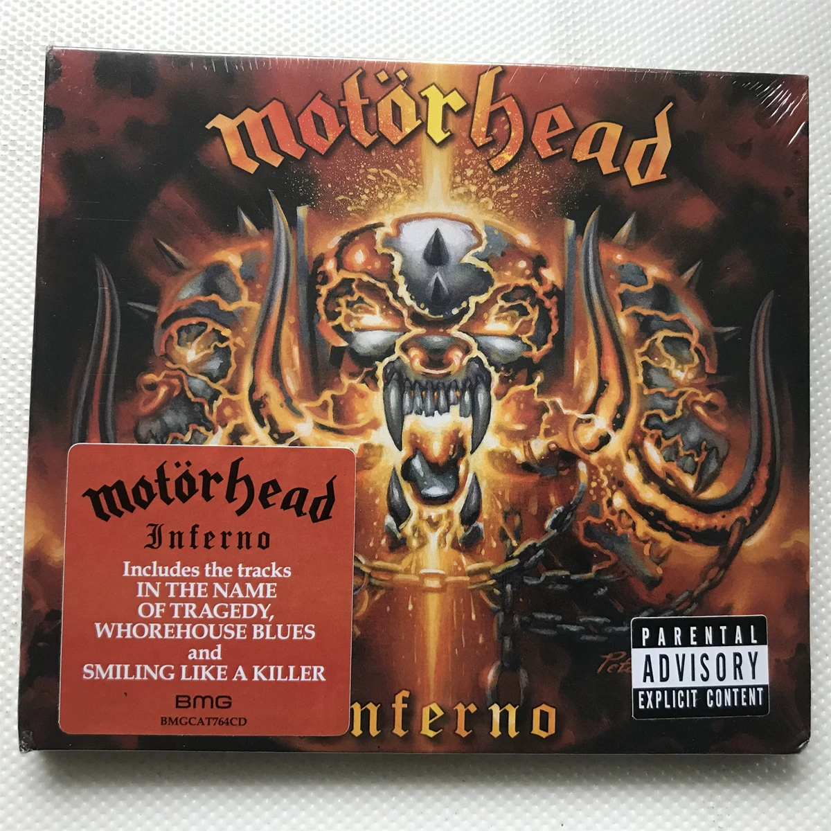 Rock Motorhead Phil Campbell Music CD Inferno Album Down On Me Music Record Cosplay Walkman Car Soundtracks Box Party Music Gift
Rock Motorhead Phil Campbell Music CD Inferno Album Down On Me Music Record Cosplay Walkman Car Soundtracks Box Party Music Gift