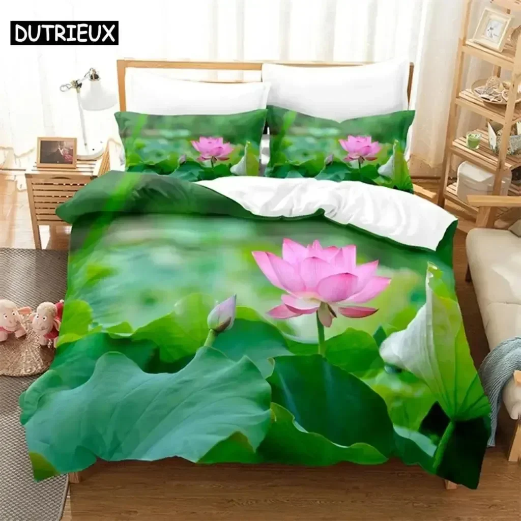 Luxury New 3D Print Pink Lotus Comfortable Duvet Quilt Cover Pillowcase Bedding Set Children Bedroom Decoration Home Textile
Luxury New 3D Print Pink Lotus Comfortable Duvet Quilt Cover Pillowcase Bedding Set Children Bedroom Decoration Home Textile