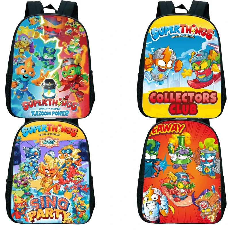 SuperThings Backpack Cute Cartoon School Bags for Boys Girls Waterproof Toddler Kindergarten Bag Superthings Kids Backpack Gift
SuperThings Backpack Cute Cartoon School Bags for Boys Girls Waterproof Toddler Kindergarten Bag Superthings Kids Backpack Gift