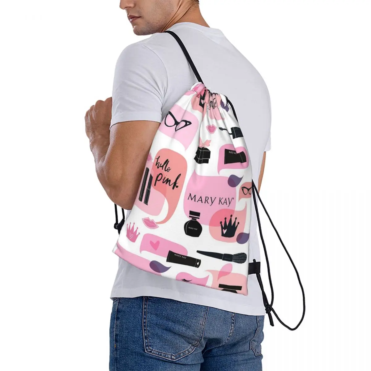 Mary Kay Cosmetics Backpacks Multi-function Drawstring Bags Sports Bag Book Bags for Travel School
Mary Kay Cosmetics Backpacks Multi-function Drawstring Bags Sports Bag Book Bags for Travel School