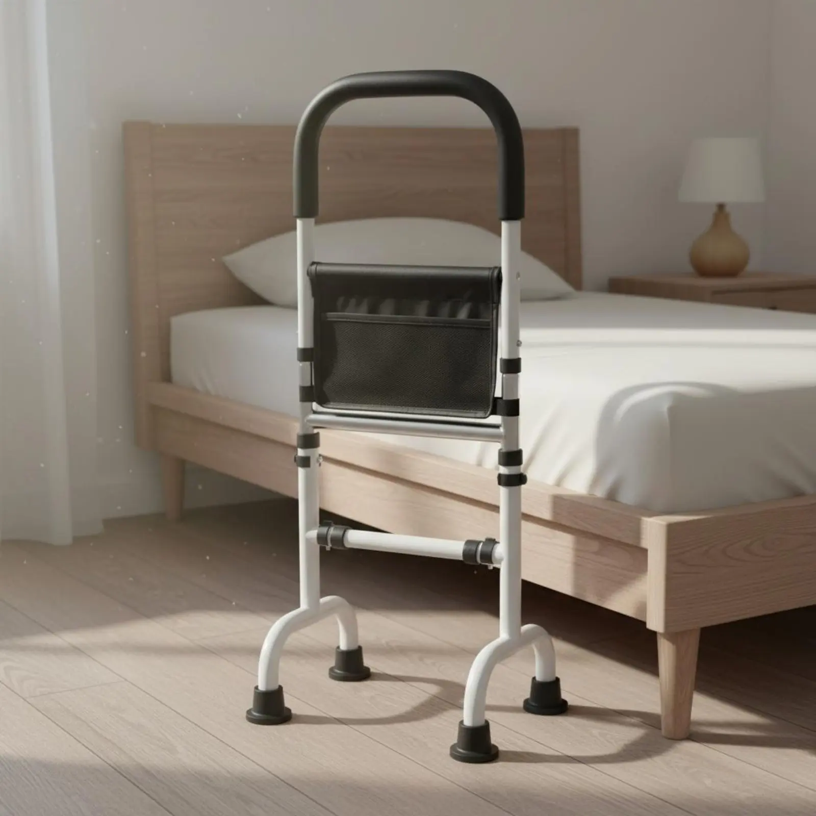 Adjustable Get up Assist Frame Non-Slip Grip Bedside Stand Assist Rail Standing Support Handle Long-Lasting Carbon Steel
Adjustable Get up Assist Frame Non-Slip Grip Bedside Stand Assist Rail Standing Support Handle Long-Lasting Carbon Steel