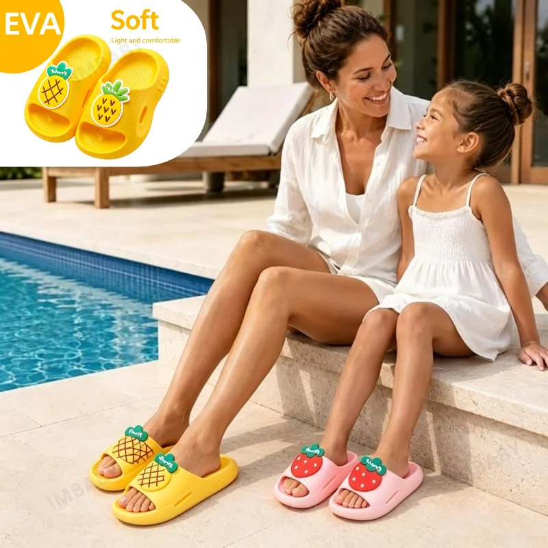 IMBABY Cute Fruit Kids EVA Slide Sandals, Soft Light Non Slip Toddler Slippers for Bathroom Pool Summer Beach Outdoor Daily Wear
IMBABY Cute Fruit Kids EVA Slide Sandals, Soft Light Non Slip Toddler Slippers for Bathroom Pool Summer Beach Outdoor Daily Wear