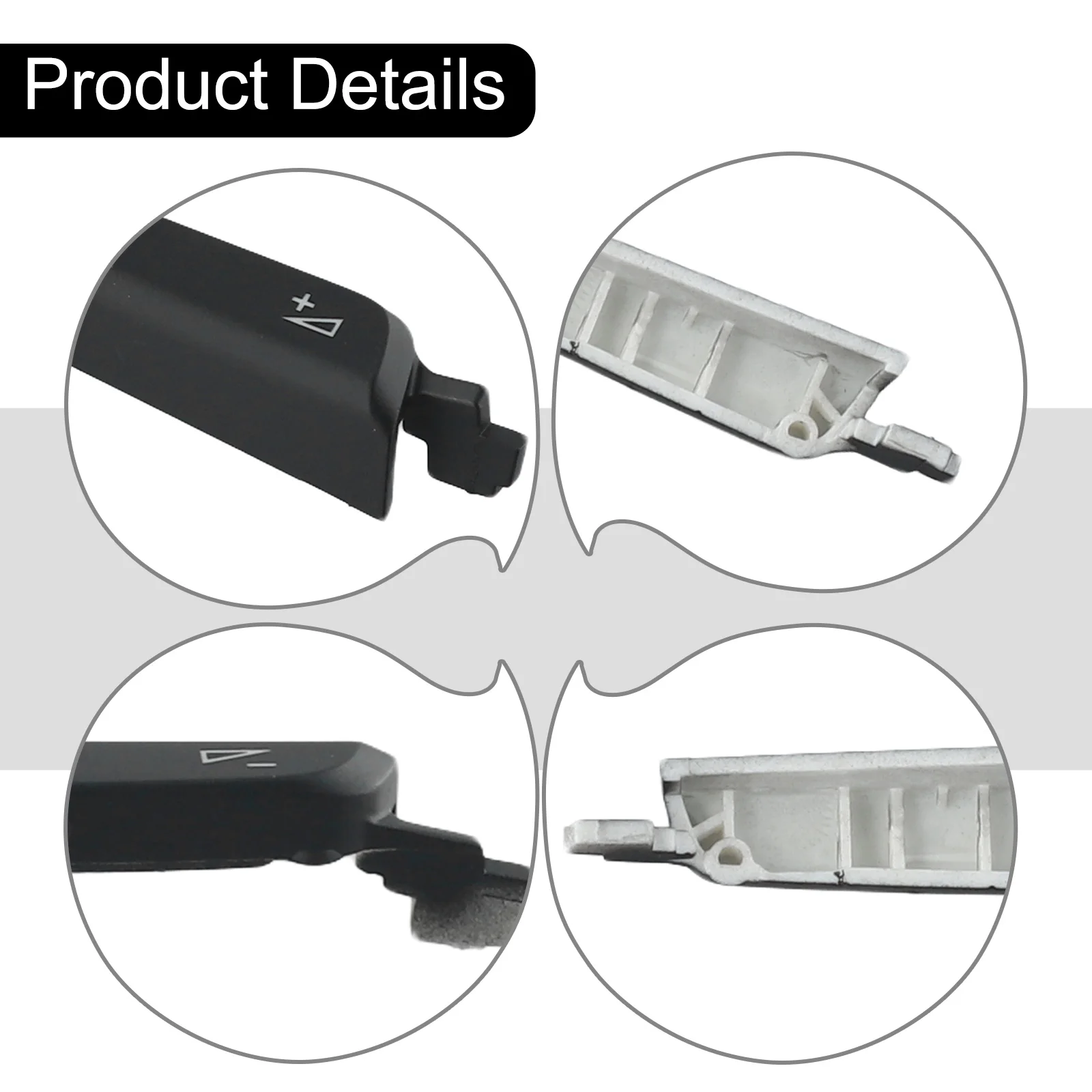 Practical Switch Button Cover Volume Button Cover 1x Multifunction Parts Vehicle 1pcs ABS Black Steering Wheel
Practical Switch Button Cover Volume Button Cover 1x Multifunction Parts Vehicle 1pcs ABS Black Steering Wheel