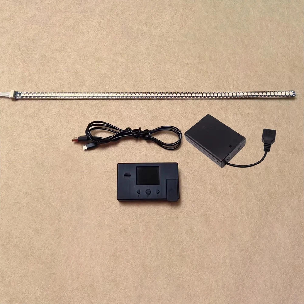 Morse Code Learning Kit V1.3 - Visual Light Strip Demonstrator, Telegraph Key Practice Tool w/ Bilingual Support
Morse Code Learning Kit V1.3 - Visual Light Strip Demonstrator, Telegraph Key Practice Tool w/ Bilingual Support