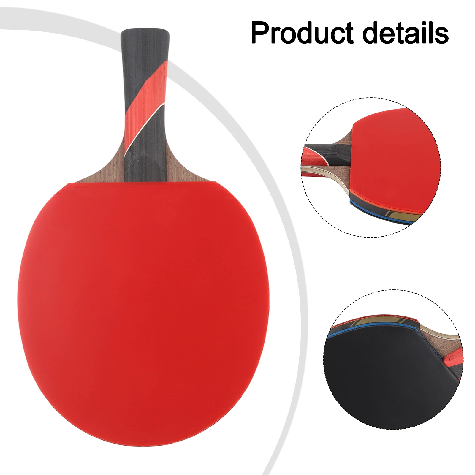 Настольная теннисная ракетка из углеродного волокна 240x150 мм, универсальная, высокоэластичная, для высоких результатов
Настольная теннисная ракетка из углеродного волокна 240x150 мм, универсальная, высокоэластичная, для высоких результатов