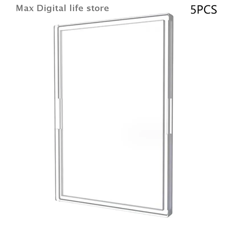 Acrylic Transparent Collection Sleeves Pack - 5Pcs, For TCG, Basketball & Sports Card Display
Acrylic Transparent Collection Sleeves Pack - 5Pcs, For TCG, Basketball & Sports Card Display