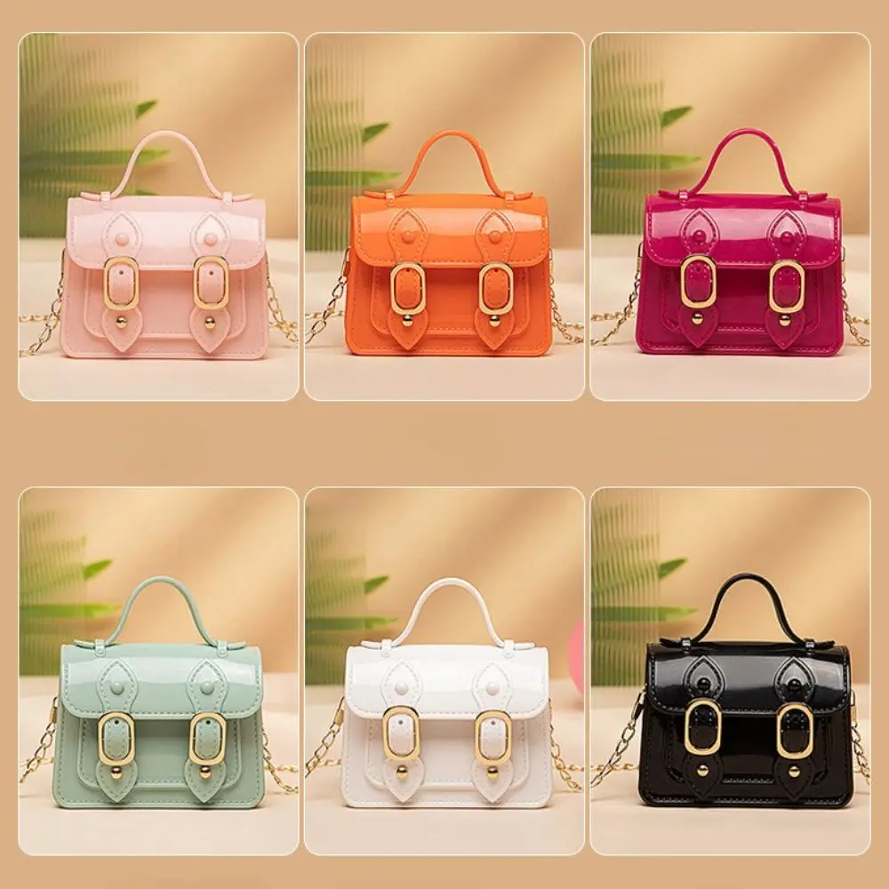 Girl Portable High Quality Jelly Bag Temperament Women Handbag Shoulder Messenger Small Square Bag Crossbody Bag
Girl Portable High Quality Jelly Bag Temperament Women Handbag Shoulder Messenger Small Square Bag Crossbody Bag